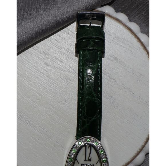 Effy Tsavorite Diamond 1.78TCW Mother Of Pearl Dial Watch 39.7G main image 8